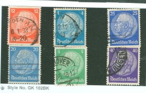 Germany #391-96 Used