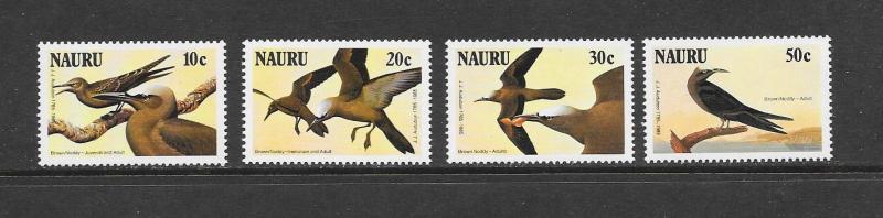 BIRDS - NAURU #313-16 MNH