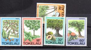 Tokelau 114-119 (no 117) MNH