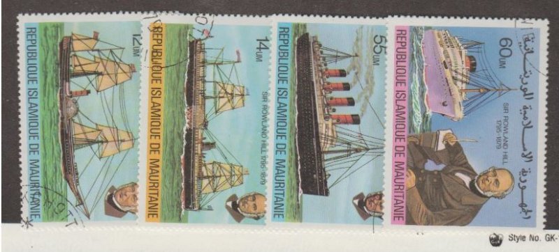 Mauritania Scott #415-418 Stamps - Used Set