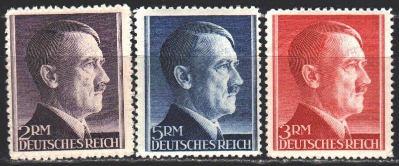 Third Reich. 1942. 800-2 from the series. Chancellor of Germany. MVLH.