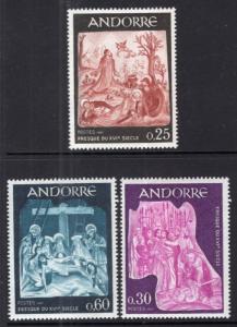 Andorra French 178-180 MNH VF