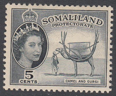 Somaliland Protectorate 128 MH CV $0.25