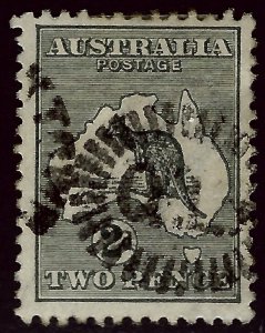 Australia SC#38 Used F-VF hr SCV$15.00...A very Popular Country!!