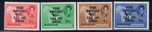 Ghana 28-31 Never Hinged 1958 set