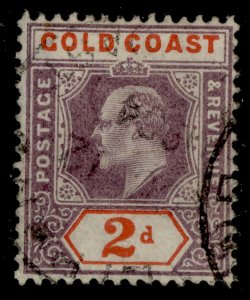 GOLD COAST EDVII SG40, 2d dull purple and orange, USED.