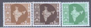 India, Scott #303-05, MH