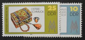 DDR Sc # 2290-91, VF MNH