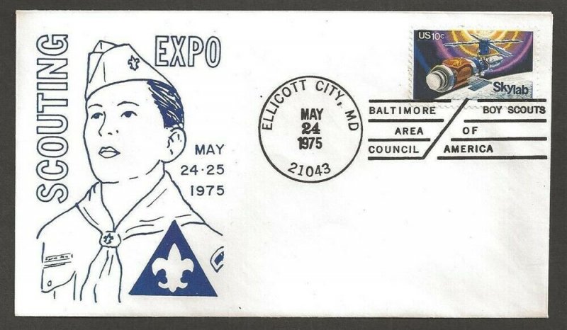 1975 US Boy Scouts Baltimore Area Council Ellicott City BSA