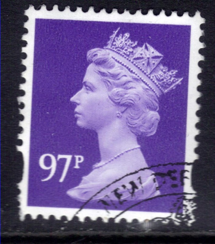 GB 2010 QE2 97p Violet Machin Ex Fdc SG Y1742 ( C863 )