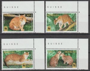 SENEGAL 1997 WWF SG 713/16 MNH