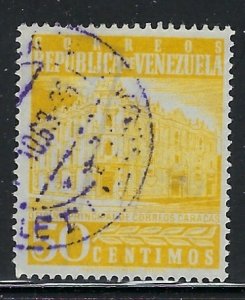 Venezuela 709 Used 1958 issue (fe6568)