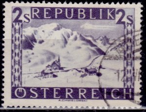Austria 1947, St. Christof am Arlberg, 2s, sc#513, used