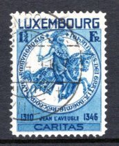 Luxembourg #B65 Used   VF  CV $45.00  ...   3600530