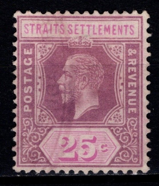 Straits Settlements 1912 George V Definitive, 25c [Used]