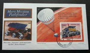 Palau Mars Mission 1997 Space Project Pathfinder Astronomy (miniature FDC)