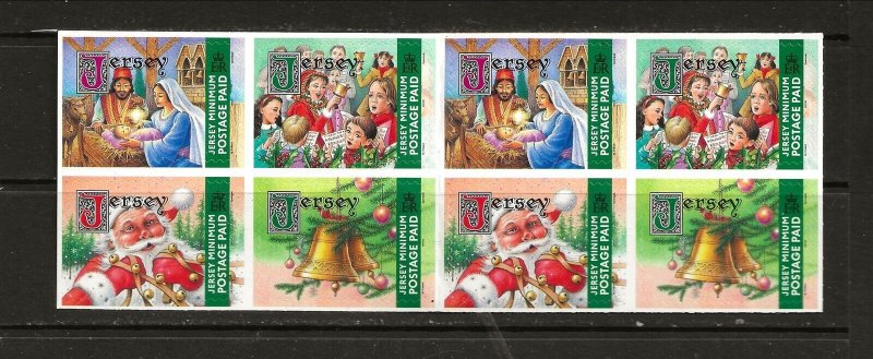 GB - Jersey Sc 1012f NH Booklet of 2001 - Christmas