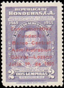 Honduras #C188-C197, Complete Set(10), 1951, Hinged