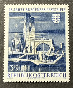 Austria 1970 #877, Bregenz Festival, MNH.