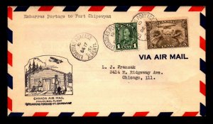 Canada 1931 Embarras Portage to Ft Chipewyan  - L7991