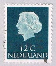 Netherlands 345 Used Queen Juliana 1953 (BP32711)