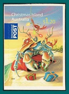 Christmas Island 2008 Christmas, $1.20 SA, MNH #476,SG643