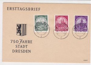 german democratic republic 1950s stamps cover ref 19200
