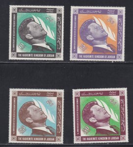 Jordan # 506-509, John F. Kennedy, Perf Set, NH, 1/2 Cat.