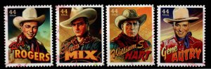 United States Scott 4446-4449  Used Hollywood Cowboy set expect similar cancels.