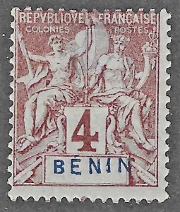 Benin (1894) - Scott #  35,  MH