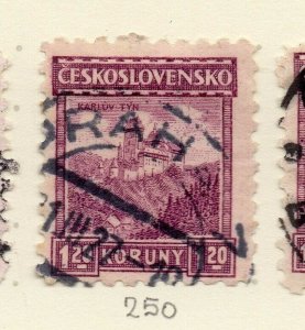 Czechoslovakia 1926-27 Issue Fine Used 1.20k. NW-148599