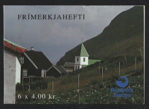 Faroe Islands 1993 Gjogv Village booklet Sc# 251a NH 