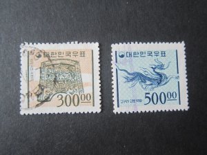 Korea 1965 Sc 374-5 FU