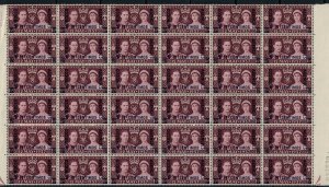 Great Britain Offices in Morocco #82* NH  Block of 36  CV $28.80