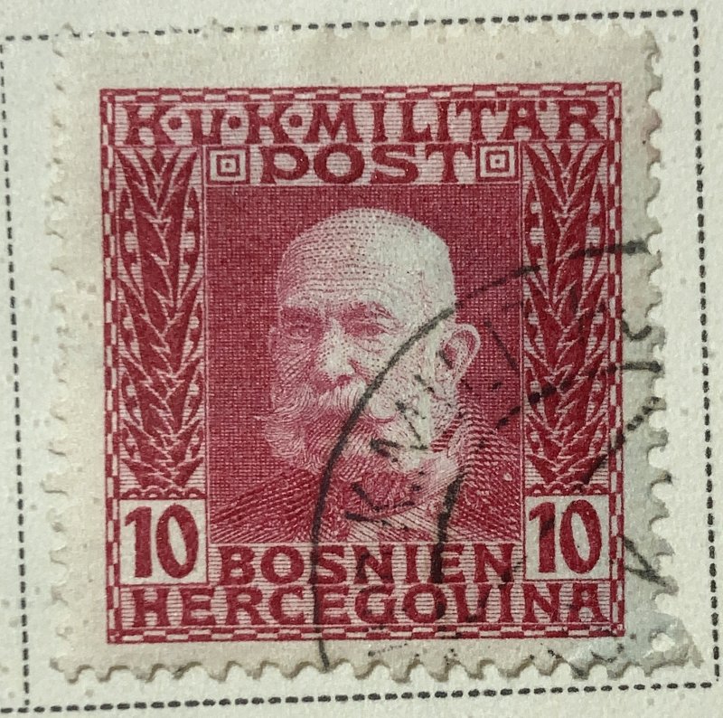 AlexStamps BOSNIA & HERZEGOVINA #70 VF Used 