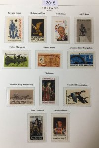 MOMEN: US STAMPS  1968 MINT OG NH COLLECTION LOT #13015