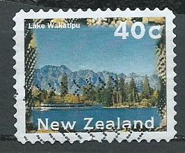 New Zealand SG 1987  VFU perf 11 1/2