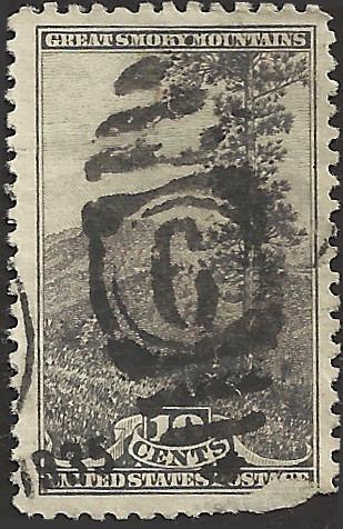 # 749 USED FAULT GRAY BLACK GREAT SMOKEY MOUNTAINS NATION...
