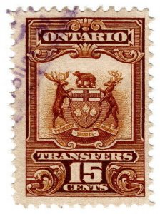 (I.B) Canada Revenue : Ontario Transfer Tax 15c 