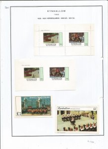 EYNHALLOW -1982 - Horseguards - Sheets - Mint Light Hinged - Private Issue