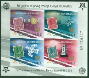 2006 Montenegro 108-111/B2b Europa CEPT 40,00 €