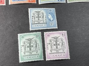 JAMAICA # 185-196-MINT/HINGED-----COMPLETE SET------1962