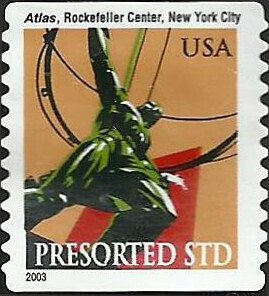 # 3770 USED ATLAS STATUE