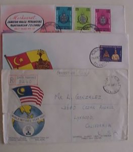 MALAYSIA 1953 PENANG 1961 SELAMAR FDC