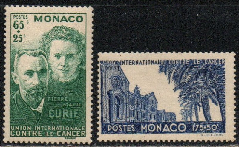 Monaco Sc #B24-B25 Mint Hinged