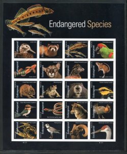 UNITED STATES ENDANGERED SPECIES COMPLETE SHEET MINT NH