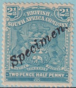 RHODESIA 62 SPECIMEN  MINT HINGED OG * NO FAULTS VERY FINE! - OFC