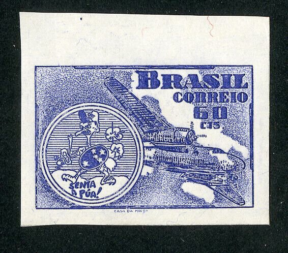 Brazil Stamps # 689 XF OG NH Imperforate Rare