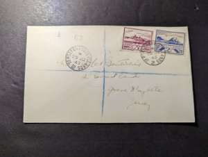 1943 British Channel Islands Cover Jersey Local Use