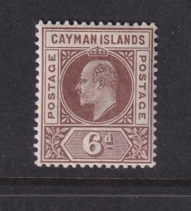 Cayman Islands, Scott 6 (SG 6), MLH
